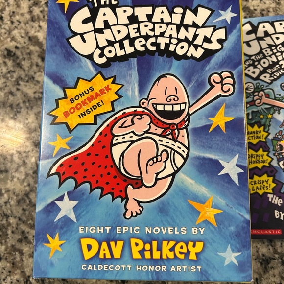 Captain Underpants Book Set (7) - Picture 2 of 4